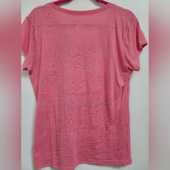 Hello Kitty Pink V-Neck Tee Plus Size - Picture 2 of 2